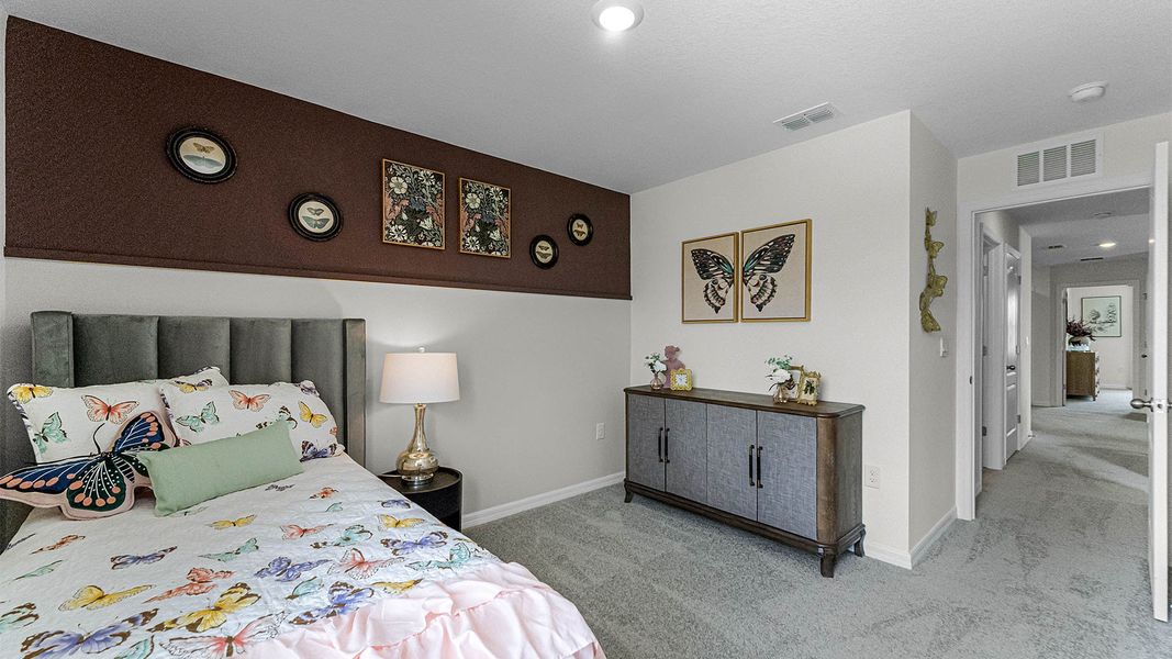 Furnished interior view inside a new home in Windrose, Apopka (Image 23).