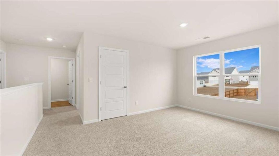 Spacious, unfurnished interior of a new home in The Preserve at Agricultural Village, Perry (Image 11). Spacious, unfurnished interior of a new home in The Preserve at Agricultural Village, Perry (Image 11).