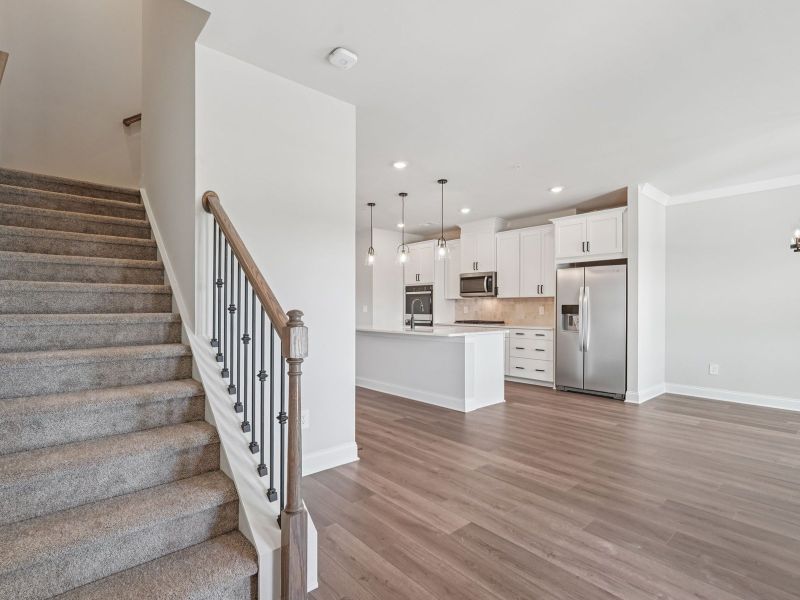 The Ashland floorplan with the Timeless Contrast Linen interior package. The Ashland floorplan with the Timeless Contrast Linen interior package.