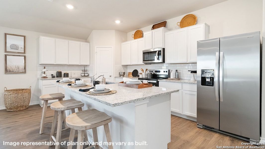 Furnished interior view inside a new home in Riverstone at Westpointe, San Antonio (Image 3).