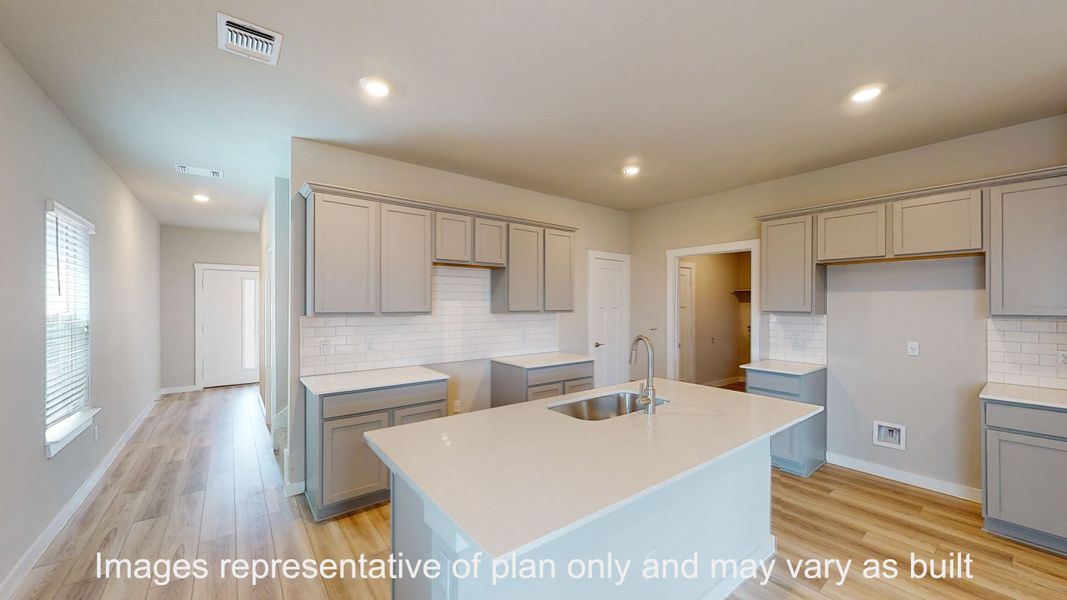 Furnished interior view inside a new home in Turnbo Ranch, Killeen (Image 6). Furnished interior view inside a new home in Turnbo Ranch, Killeen (Image 6).