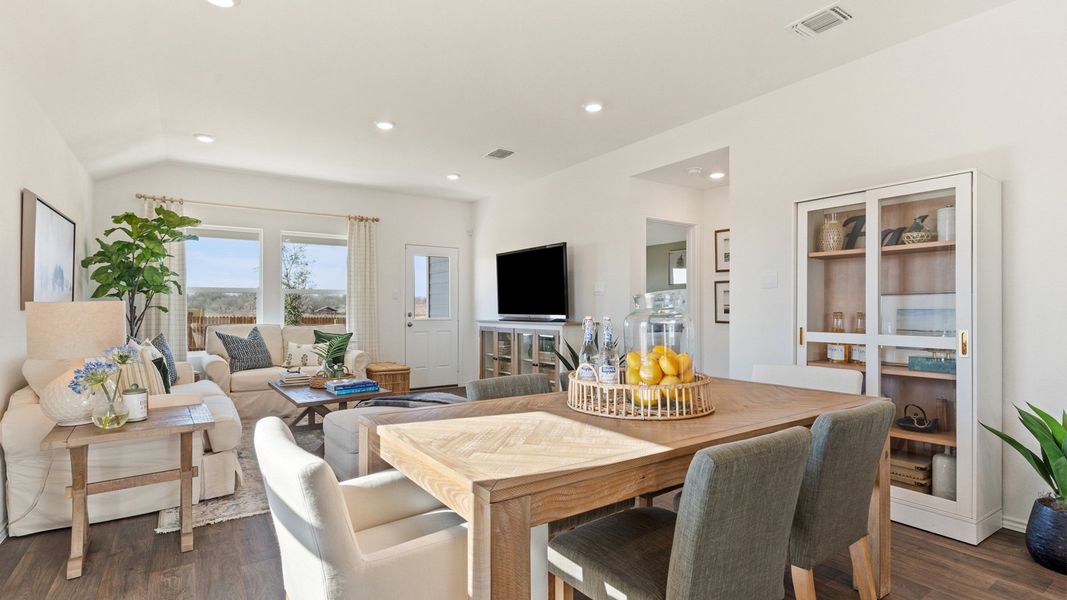 Furnished interior view inside a new home in Watermill, Kyle (Image 10).