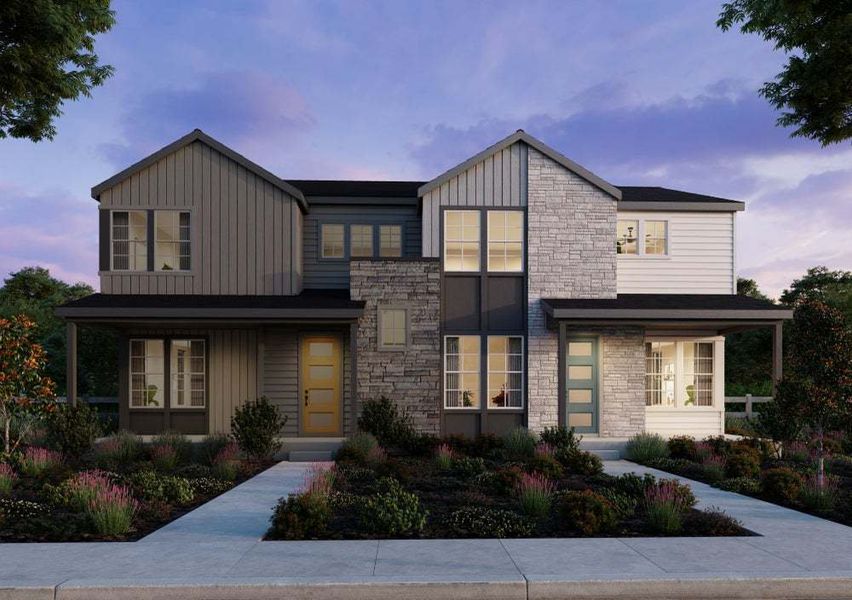 Duet Collection by Trumark Homes at Sterling Ranch | Plan 3 High Country Ranch