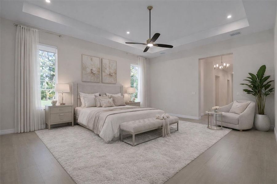 Furnished interior view inside a new home in , Kissimmee (Image 11). Furnished interior view inside a new home in , Kissimmee (Image 11).