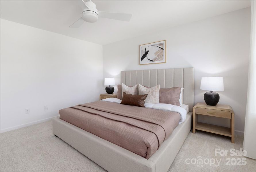 Furnished interior view inside a new home in , New London (Image 28).