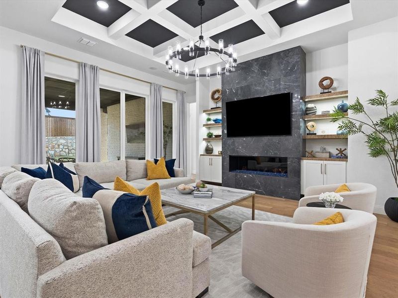 Furnished interior view inside a new home in , Celina (Image 9).