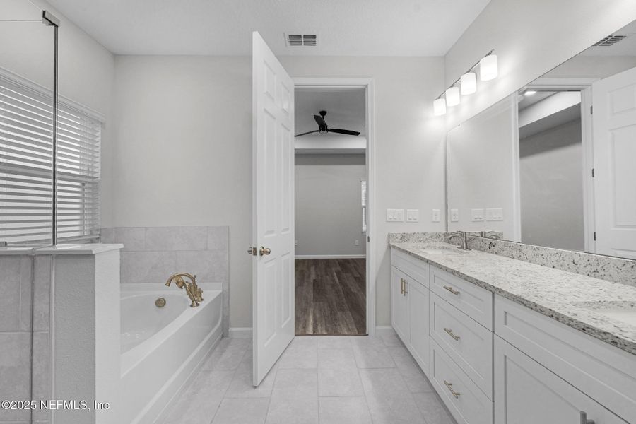 Furnished interior view inside a new home in , Jacksonville (Image 15).