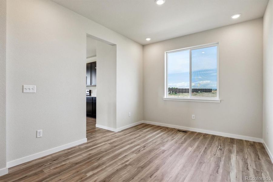 Spacious, unfurnished interior of a new home in Red Barn Meadows, Mead (Image 24).