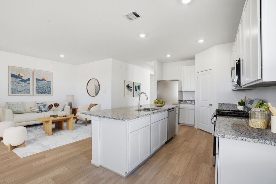 Furnished interior view inside a new home in Hockley Meadows, Hockley (Image 8).