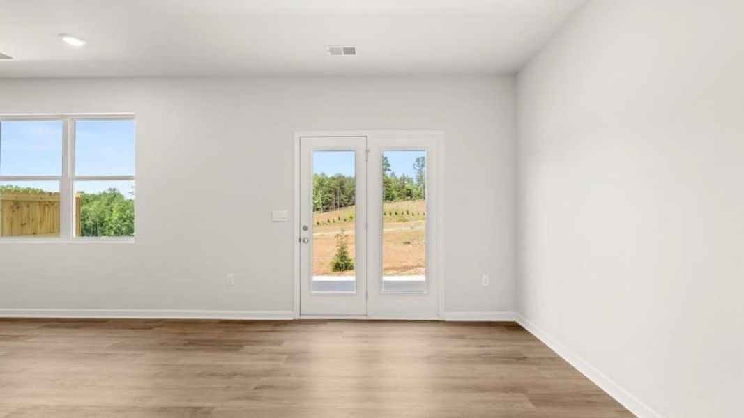 Spacious, unfurnished interior of a new home in Village at Pine Valley, Gainesville (Image 18). Spacious, unfurnished interior of a new home in Village at Pine Valley, Gainesville (Image 18).