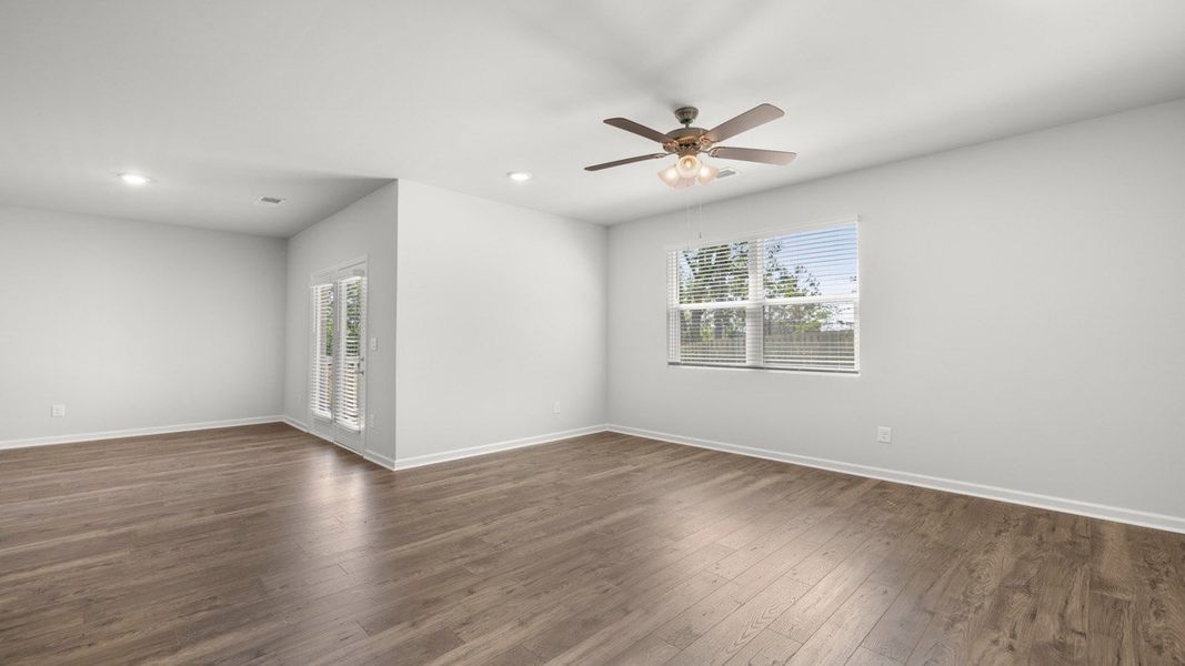 Representative unfurnished interior of a home built from the Cali by D.R. Horton in Highland Hills, Graniteville (Image 13).