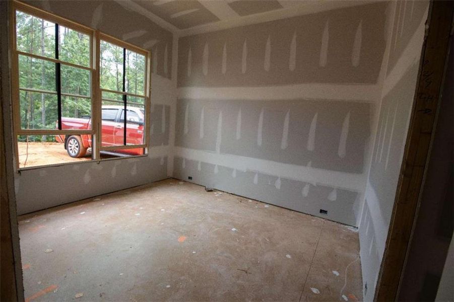 In-progress construction of a new home in , Monroe, GA (Image 39).