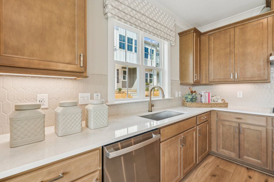 Representative furnished interior of a home built from the Wilson by Tri Pointe Homes in Holding Village, Wake Forest (Image 4).