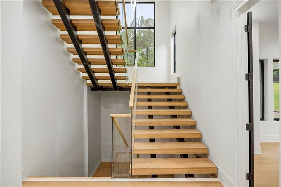 Furnished interior view inside a new home in , Alpharetta (Image 10).