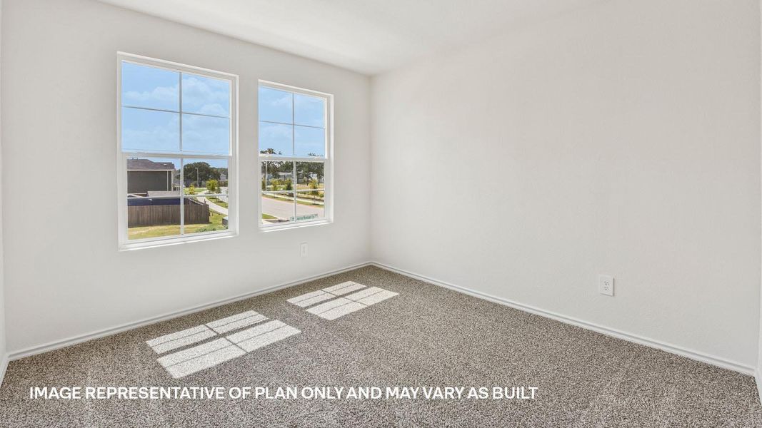 Spacious, unfurnished interior of a new home in Valverde, Bastrop (Image 31).