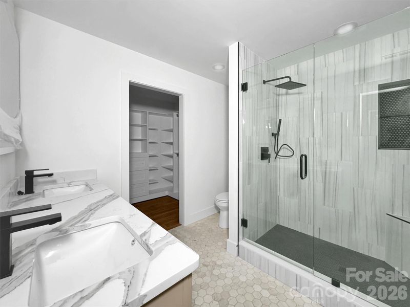 Primary Bath - Large walk-in closet Primary Bath - Large walk-in closet