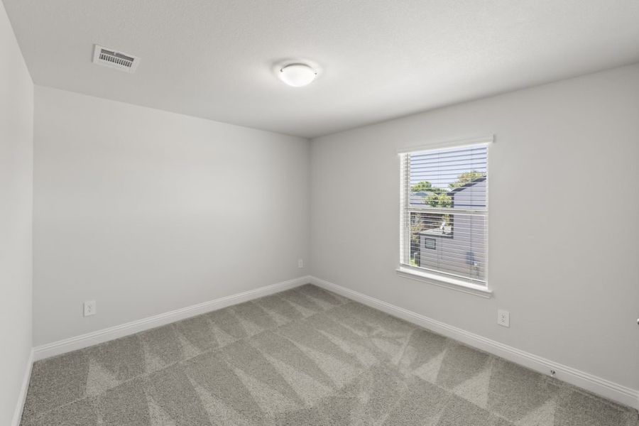 Front exterior of a new home in Sereno Oaks at Buckner Terrace, Dallas, TX, highlighting curb appeal (Image 19). Front exterior of a new home in Sereno Oaks at Buckner Terrace, Dallas, TX, highlighting curb appeal (Image 19).