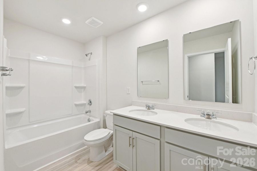 Furnished interior view inside a new home in The Hamptons at Hickory, Hickory (Image 13).