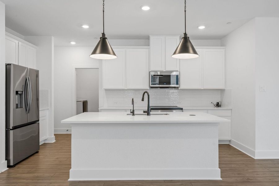 Furnished interior view inside a new home in , Round Rock (Image 7).