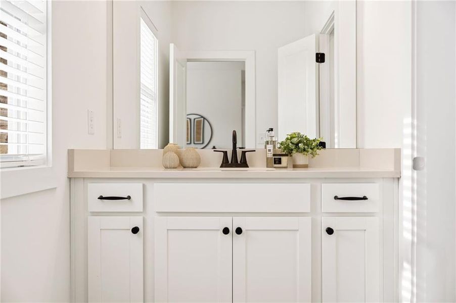 Furnished interior view inside a new home in The Reserve at Knollwood, Canton (Image 17). Furnished interior view inside a new home in The Reserve at Knollwood, Canton (Image 17).