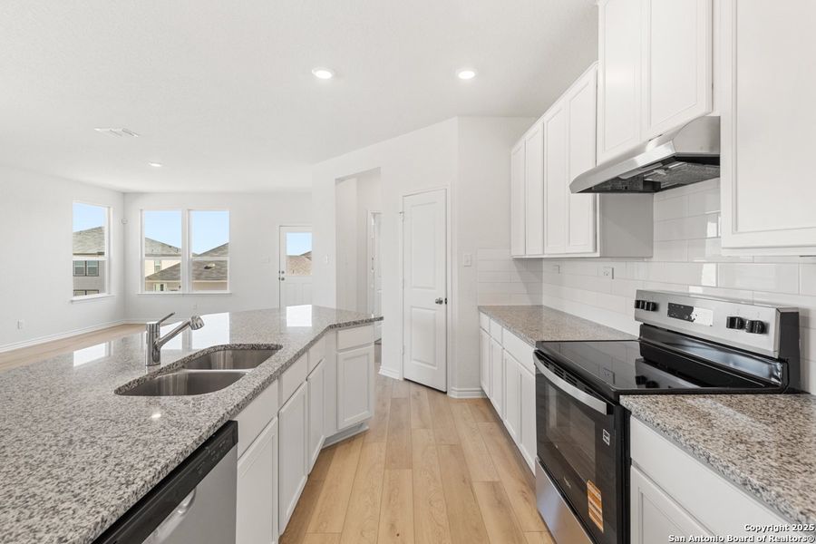 Furnished interior view inside a new home in Knox Ridge, Converse (Image 5).