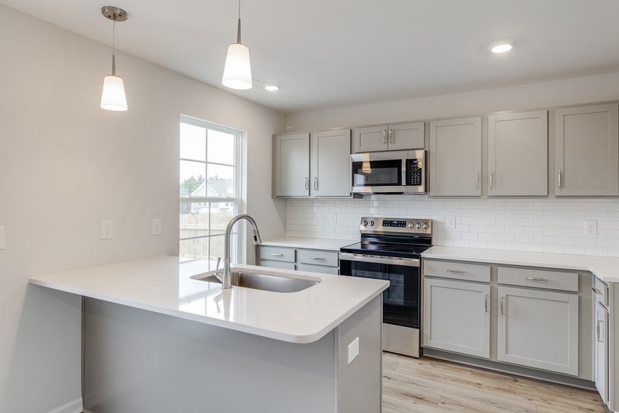 Furnished interior view inside a new home in Astoria, Columbia (Image 7).