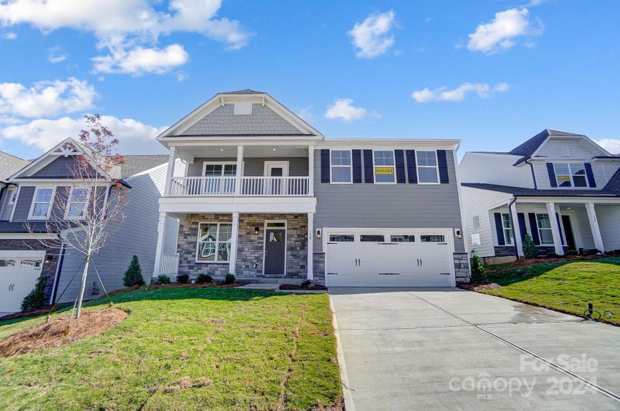 MOVE-IN READY! Homesite 16 features a Wilmington F floorplan with front-load garage.