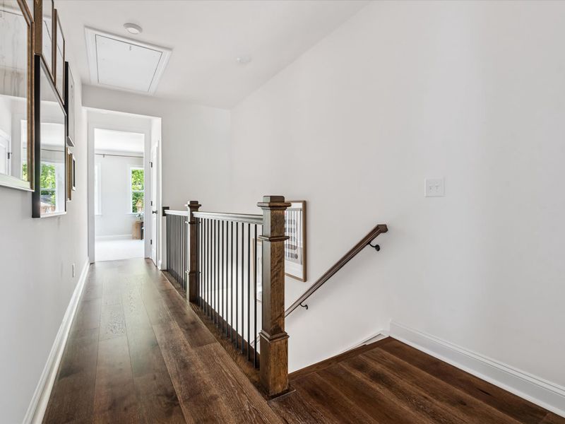 Spacious, unfurnished interior of a new home in Old Town Village, Waxhaw (Image 19).