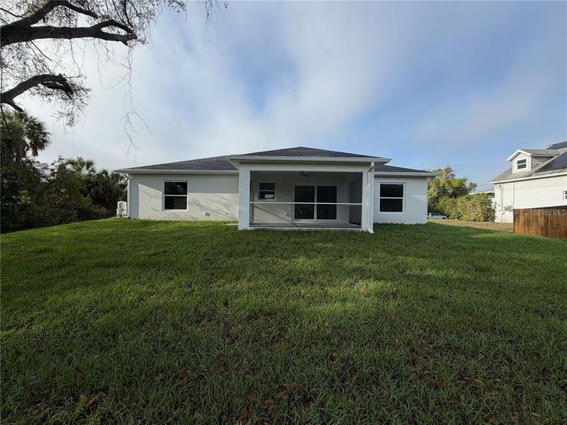 Exterior details and patio area of a home in , North Port (Image 2). Exterior details and patio area of a home in , North Port (Image 2).