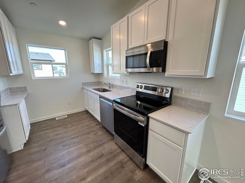 Furnished interior view inside a new home in Liberty Draw, Evans (Image 4).