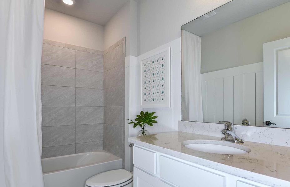 Furnished interior view inside a new home in Oakfield Lakes, Parrish (Image 8).