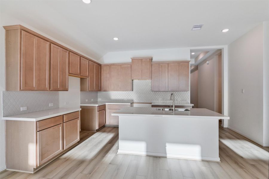 Furnished interior view inside a new home in Brookewater, Rosenberg (Image 8).