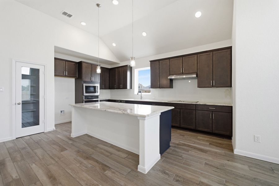 Furnished interior view inside a new home in Megan's Landing, Castroville (Image 7). Furnished interior view inside a new home in Megan's Landing, Castroville (Image 7).