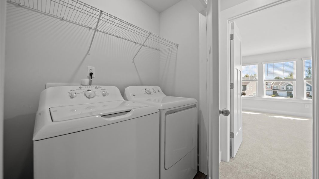 Furnished interior view inside a new home in Tyger Ridge, Moore (Image 24).