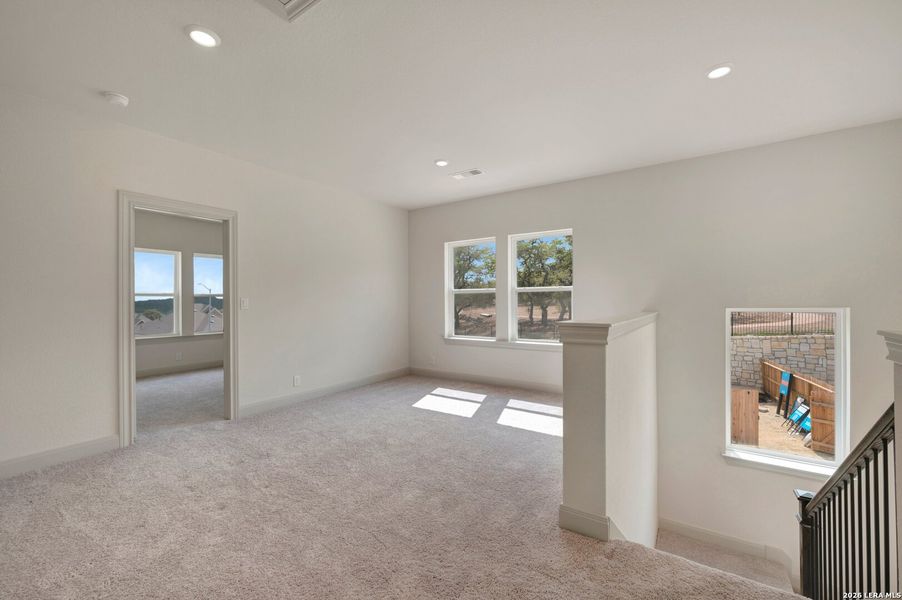 Spacious, unfurnished interior of a new home in Windsong - Legacy Series, Boerne (Image 20).