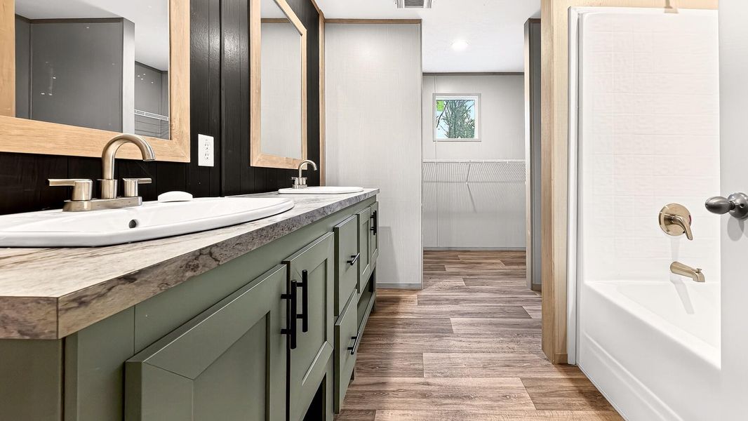 Furnished interior view inside a new home in , Vance (Image 12).