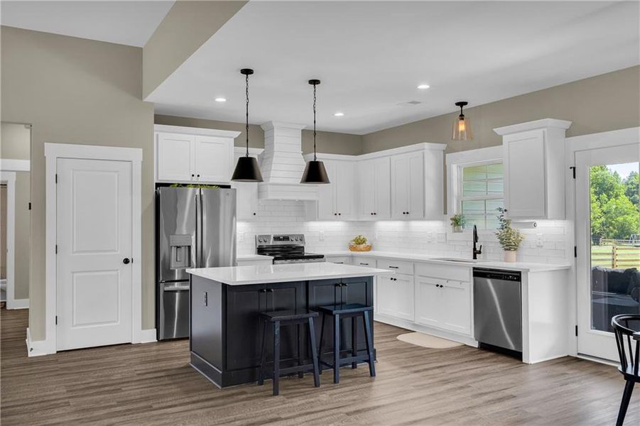Furnished interior view inside a new home in , Social Circle (Image 10).