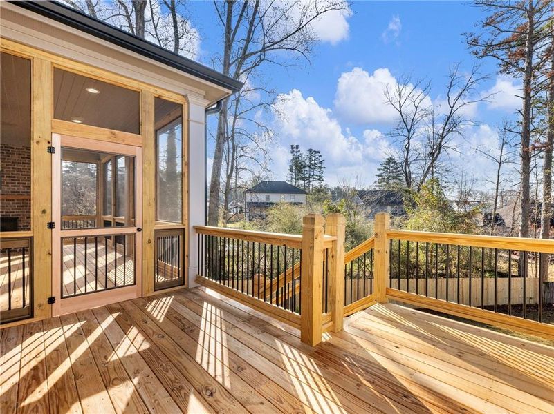 Exterior details and patio area of a home in , Buford (Image 37).