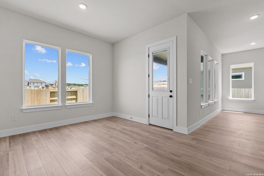 Spacious, unfurnished interior of a new home in Homestead, Schertz (Image 27). Spacious, unfurnished interior of a new home in Homestead, Schertz (Image 27).