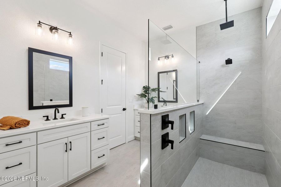 Furnished interior view inside a new home in Middlebourne, St. Johns (Image 19). Furnished interior view inside a new home in Middlebourne, St. Johns (Image 19).