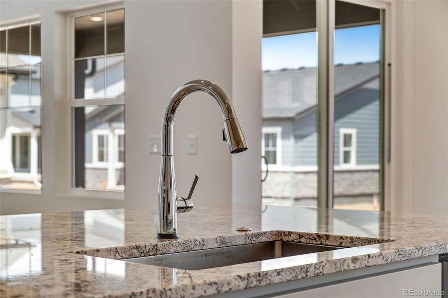 Furnished interior view inside a new home in Prelude at The Aurora Highlands, Aurora (Image 4).