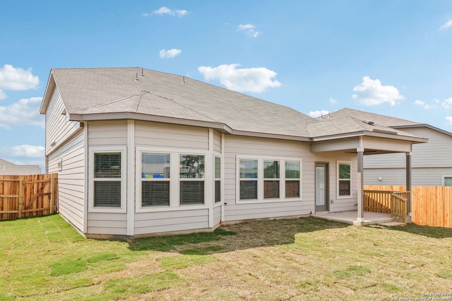 Exterior details and patio area of a home in Autry Pond, San Antonio (Image 26). Exterior details and patio area of a home in Autry Pond, San Antonio (Image 26).