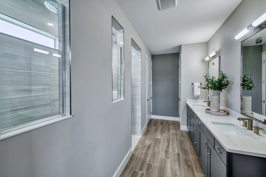 Furnished interior view inside a new home in Costa Pointe, Vero Beach (Image 15).