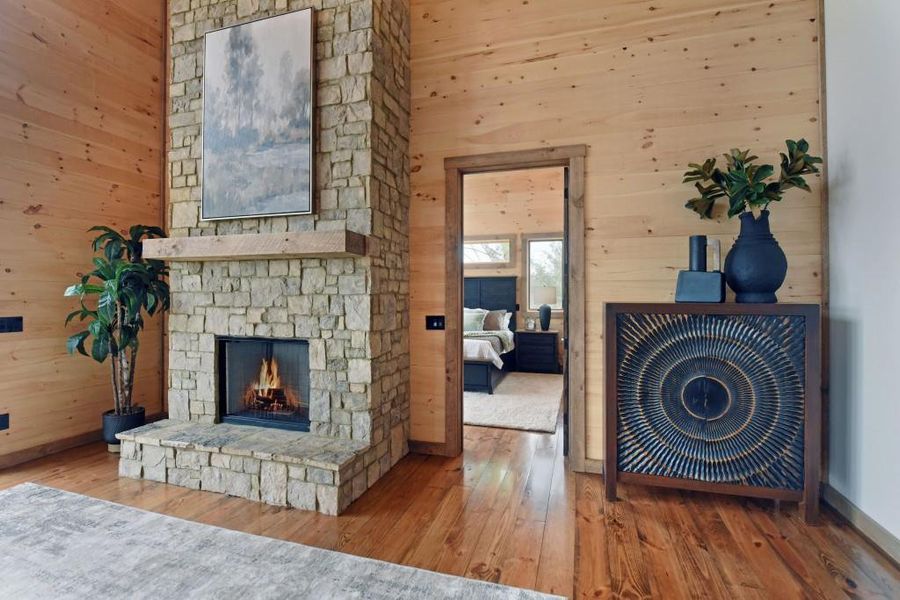 Furnished interior view inside a new home in , Blue Ridge (Image 10). Furnished interior view inside a new home in , Blue Ridge (Image 10).