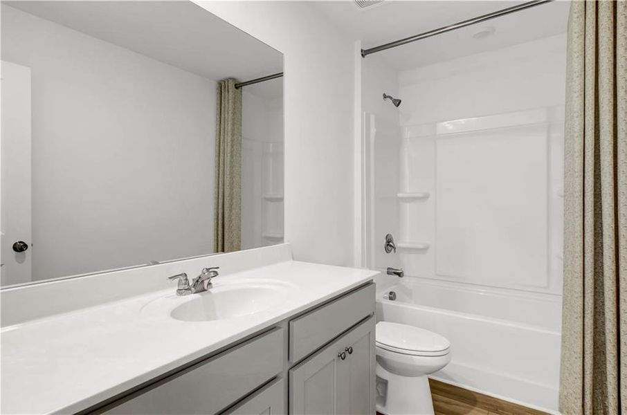 Furnished interior view inside a new home in Timber Ridge, Douglasville (Image 9).