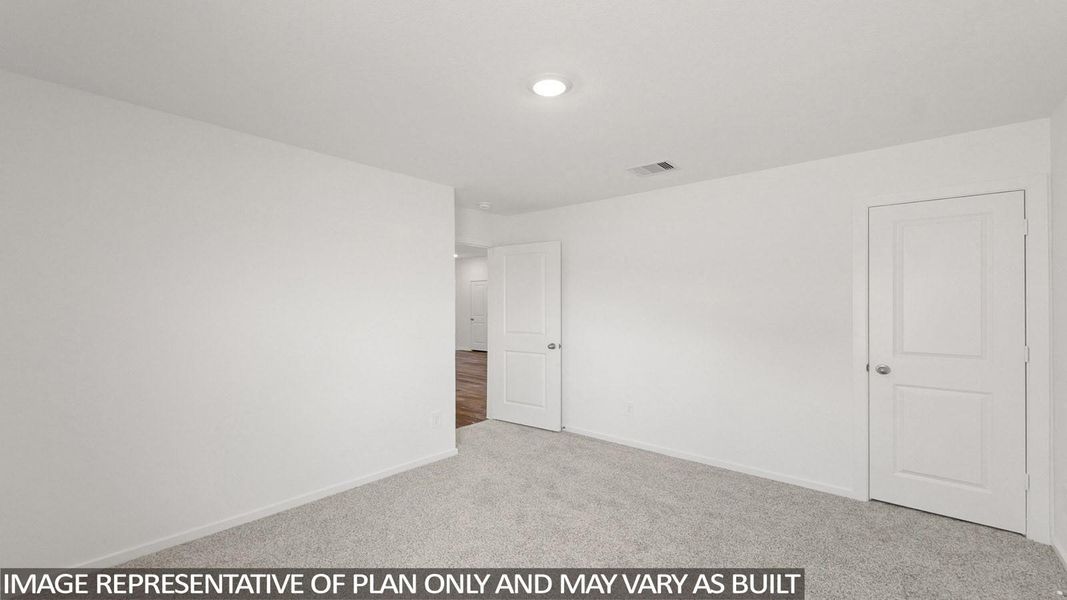 Spacious, unfurnished interior of a new home in New Waverly Station, New Waverly (Image 16).