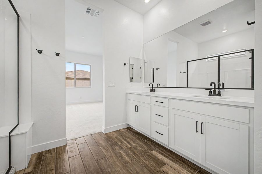 Furnished interior view inside a new home in Frontera, Surprise (Image 6). Furnished interior view inside a new home in Frontera, Surprise (Image 6).