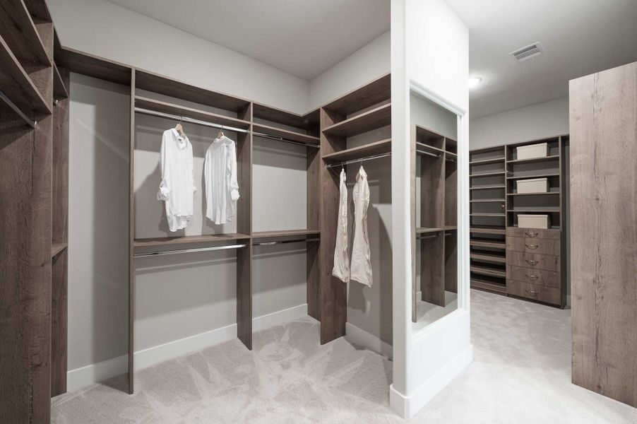 Representative furnished interior of a home built from the Milan by Tri Pointe Homes in Dunham Pointe, Cypress (Image 5).