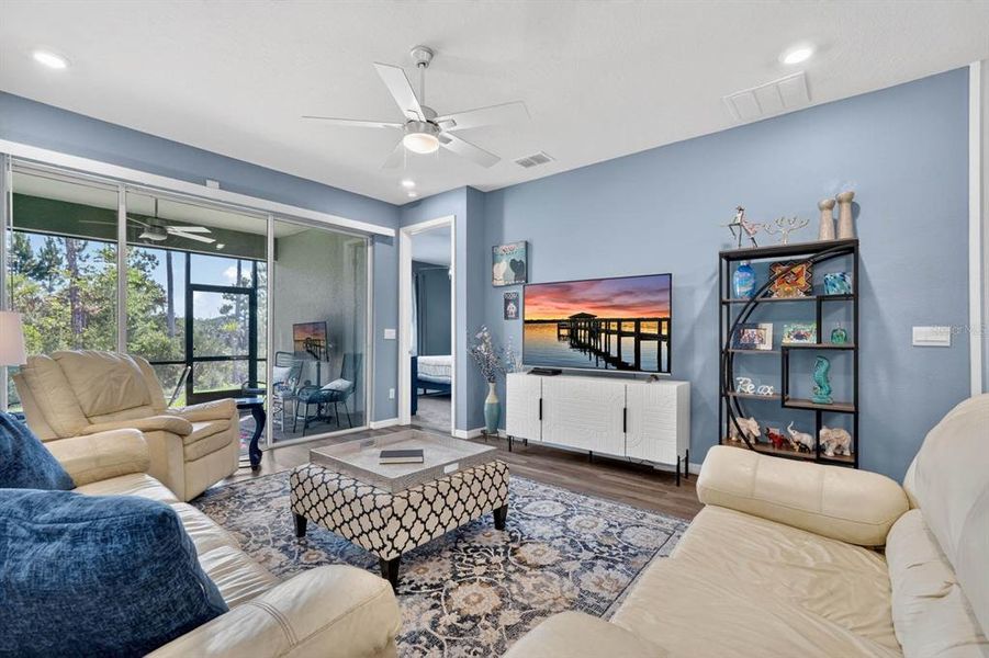 Furnished interior view inside a new home in Halifax Plantation Villas, Ormond Beach (Image 11).