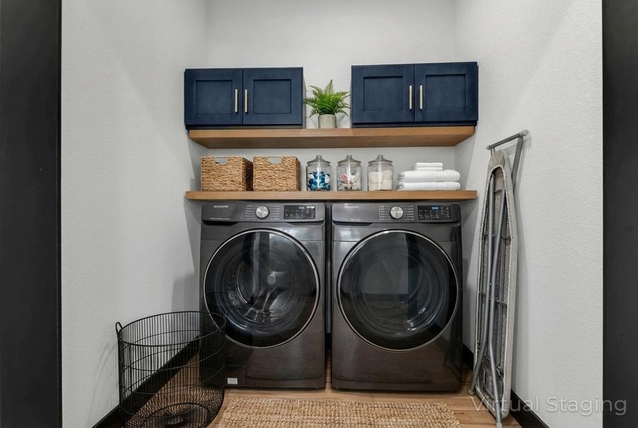 In-house laundry room